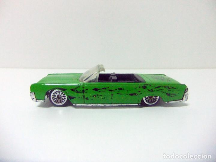 Carros em escala Hot Wheels: &acute;64 LINCOLN CONTINENTAL 1964 - HOT WHEELS TAG RIDES A&Ntilde;O 2006 MATTEL &copy; 1999 ESCALA 1:64 COCHE AUTO