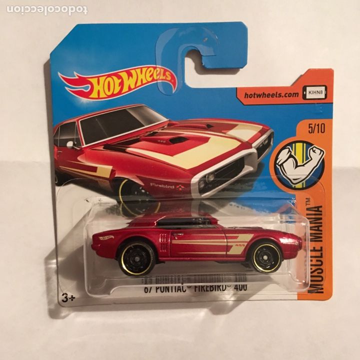 Model cars Hot Wheels: HOT WHEELS 67 PONTIAC FIREBIRD 400