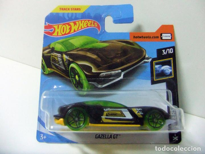 Model cars Hot Wheels: GAZELLA GT - HOT WHEELS MATTEL HW X-RAYCERS 2019 ESCALA 1:64 - COCHE MINIATURA AUTOM&Oacute;VIL TRACK STARS