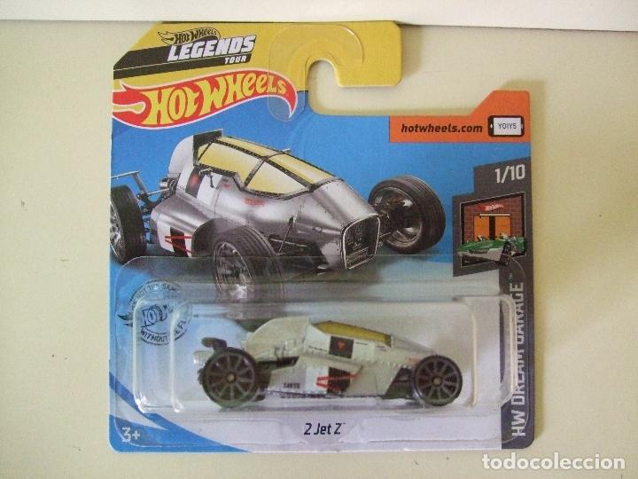 Auto in scala Hot Wheels: 2 JET Z - HOT WHEELS MATTEL LEGENDS TOUR HW DREAM GARAGE 1/10 A&Ntilde;O 2020 ESCALA 1:64 COCHE AUTO 2JETZ