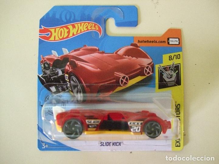 Model cars Hot Wheels: SLIDE KICK - HOT WHEELS MATTEL HW EXPERIMOTORS 8/10 2020 ESCALA 1:64 - COCHE AUTO ASIENTO DESLIZANTE