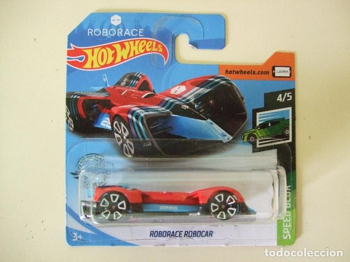 Carros em escala Hot Wheels: ROBORACE ROBOCAR - HOT WHEELS MATTEL HW SPEED BLUR 2020 4/5 ESCALA 1:64 - COCHE ROBOT AUTOM&Oacute;VIL
