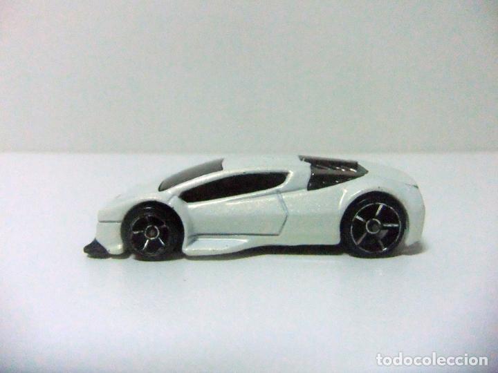 Model cars Hot Wheels: ZOTIC - HOT WHEELS EXOTICS A&Ntilde;O 2008 MATTEL &copy; 2002 ESCALA 1:64 COCHE JUGUETE BLANCO PEARL WHITE CAR