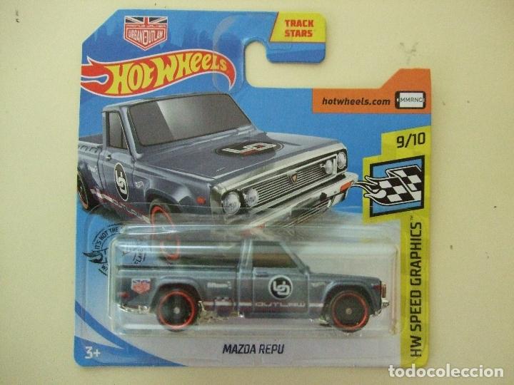 Model cars Hot Wheels: MAZDA REPU URBAN OUTLAW MAGNUS WALKER HOT WHEELS SPEED GRAPHICS TRACK STARS 2020 ESCALA 1:64 PICK UP