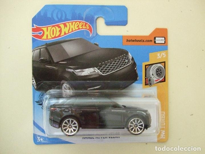 Coches a escala Hot Wheels: RANGE ROVER VELAR - HOT WHEELS MATTEL HW TURBO 3/5 2020 ESCALA 1:64 - COCHE LAND 4x4 TODOTERRENO