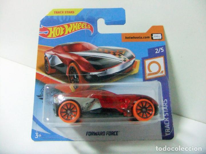 Model cars Hot Wheels: FORWARD FORCE - HOT WHEELS MATTEL TRACK STARS 2/5 A&Ntilde;O 2020 ESCALA 1:64 - COCHE AUTOM&Oacute;VIL JUGUETE HW