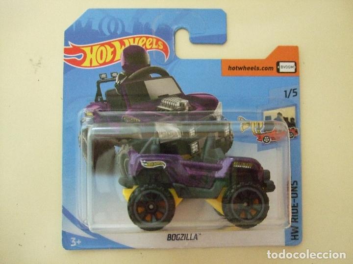 Model cars Hot Wheels: BOGZILLA - HOT WHEELS MATTEL HW RIDE-ONS 1/5 2019 ESCALA 1:64 - COCHE BUGGY JUGUETE TANCHAN CUSTOMS