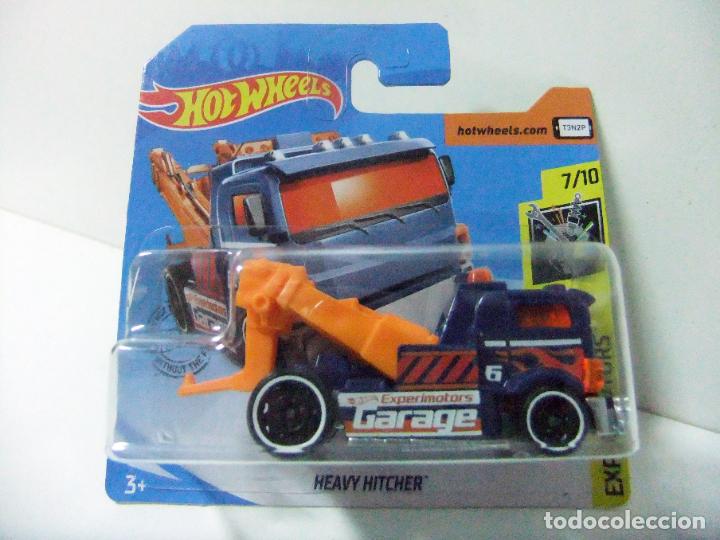 Model cars Hot Wheels: HEAVY HITCHER - HOT WHEELS MATTEL EXPERIMOTORS 2020 ESCALA 1:64 GARAGE COCHE CAMI&Oacute;N GR&Uacute;A ASISTENCIA