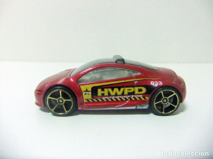Model cars Hot Wheels: MITSUBISHI ECLIPSE CONCEPT CAR HWPD - HOT WHEELS POLICE PURSUIT A&Ntilde;O 2012 ESCALA 1:64 COCHE POLIC&Iacute;A