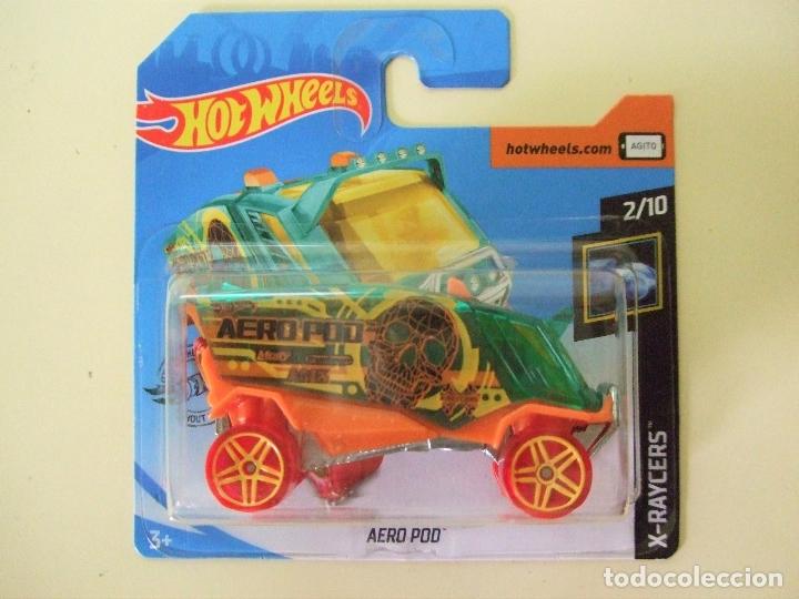 Auto in scala Hot Wheels: AERO POD - HOT WHEELS MATTEL HW X-RAYCERS 2020 ESCALA 1:64 - COCHE FURG&Oacute;N CALAVERA SKULL AEROPOD