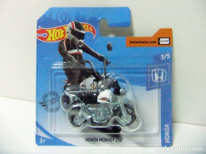 Model cars Hot Wheels: HONDA MONKEY Z50 - HOT WHEELS HONDA 2020 3/5 MATTEL - COCHE JUGUETE MOTOCICLETA MOTO HW