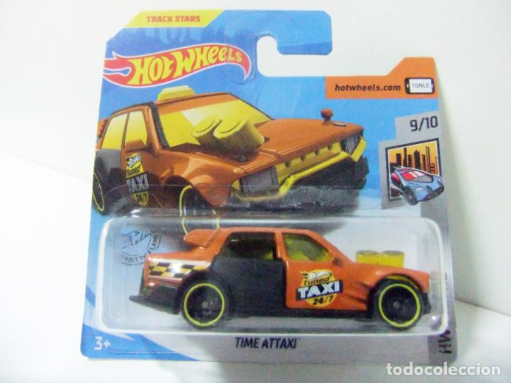 Model cars Hot Wheels: TIME ATTAXI - HOT WHEELS MATTEL HW METRO 9/10 A&Ntilde;O 2020 - ESCALA 1:64 - TUNED TAXI COCHE TRACK STARS