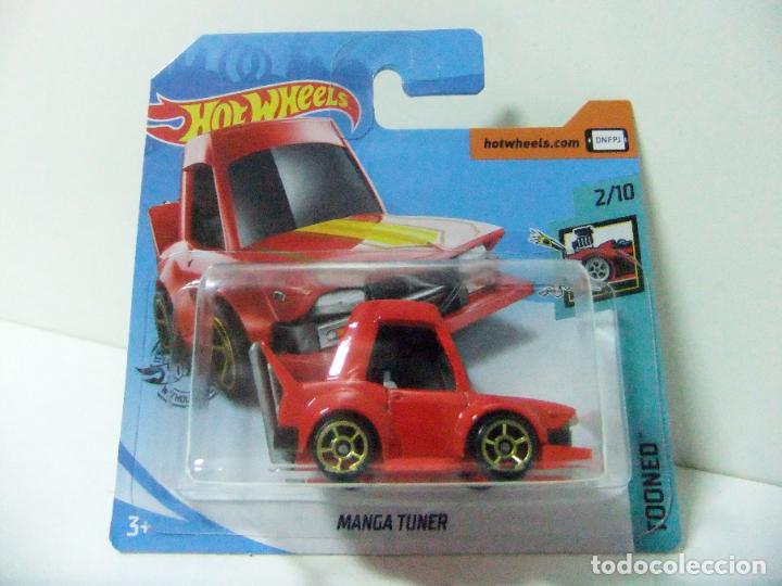 Model cars Hot Wheels: MANGA TUNER - HOT WHEELS HW TOONED 2/10 2020 - ESCALA 1:64 COCHE AUTO JUGUETE MINIATURA ROJO