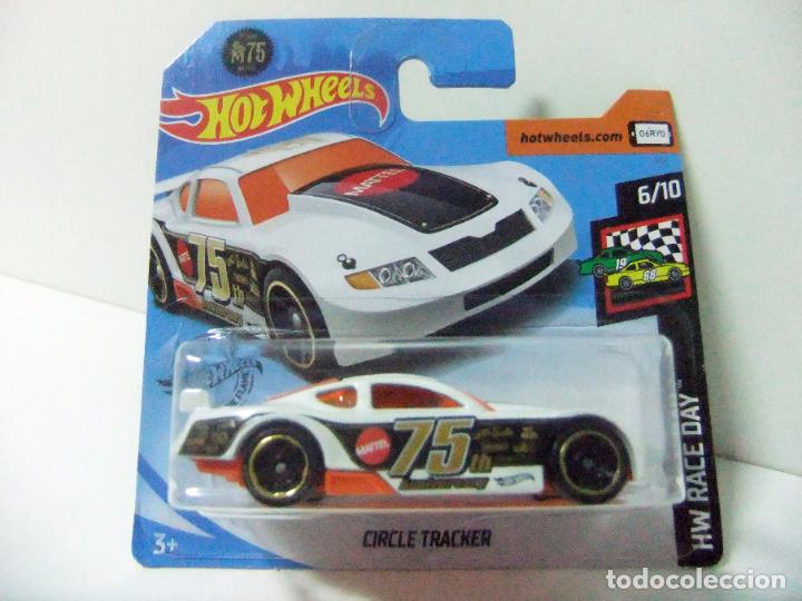 Model cars Hot Wheels: CIRCLE TRACKER MATTEL 75 ANIVERSARIO - HOT WHEELS HW RACE DAY 6/10 2020 - ESCALA 1:64 COCHE JUGUETE