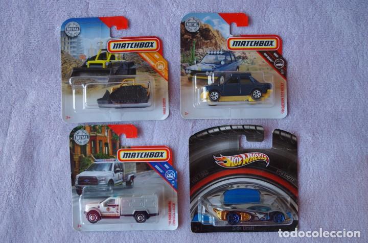 Coches a escala Hot Wheels: LOTE MATCHBOX HOT WHEELS - Foto 1