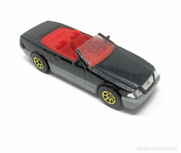 Coches a escala Hot Wheels: Mercedes Benz descapotable de Hot Wheels - Hotwheels - Malasia 1989.