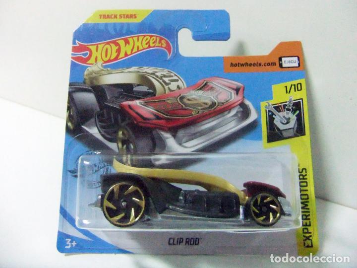 Model cars Hot Wheels: CLIP ROD - HOT WHEELS MATTEL HW EXPERIMOTORS 2020 1/10 ESCALA 1:64 - COCHE AUTO JUGUETE TRACK STARS