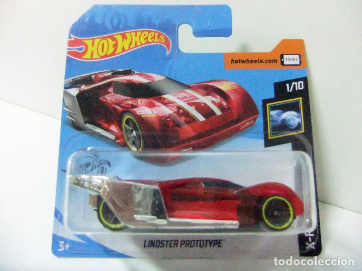 Model cars Hot Wheels: LINDSTER PROTOTYPE - HOT WHEELS MATTEL HW X-RAYCERS 2020 ESCALA 1:64 COCHE AUTO PROTOTIPO ROJO RED