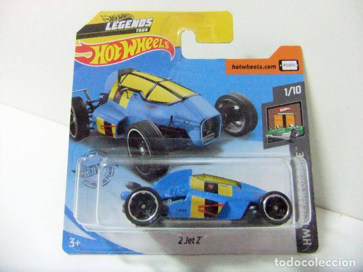 Auto in scala Hot Wheels: 2 JET Z - HOT WHEELS MATTEL LEGENDS TOUR HW DREAM GARAGE 1/10 A&Ntilde;O 2020 ESCALA 1:64 COCHE AUTO 2JETZ