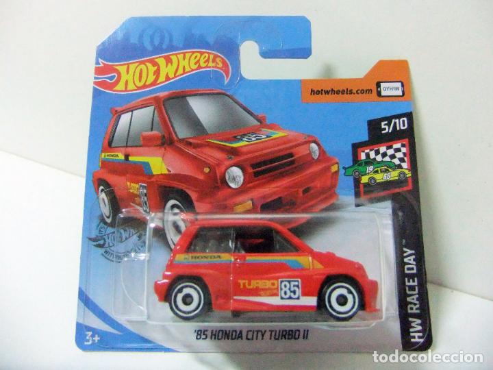 Model cars Hot Wheels: &acute;85 HONDA CITY TURBO II 1985 - HOT WHEELS MATTEL HW RACE DAY 2020 5/10 ESCALA 1:64 COCHE AUTOM&Oacute;VIL
