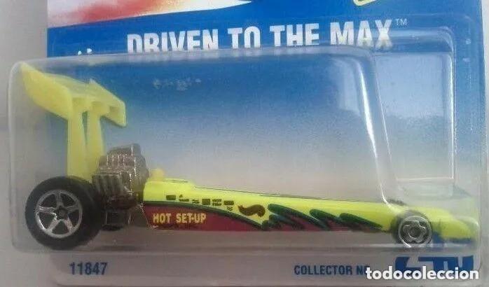 Carros em escala Hot Wheels: HOT WHEELS collector no. 245 1992 DRIVEN TO THE MAX DRAGSTER nuevo en caja .