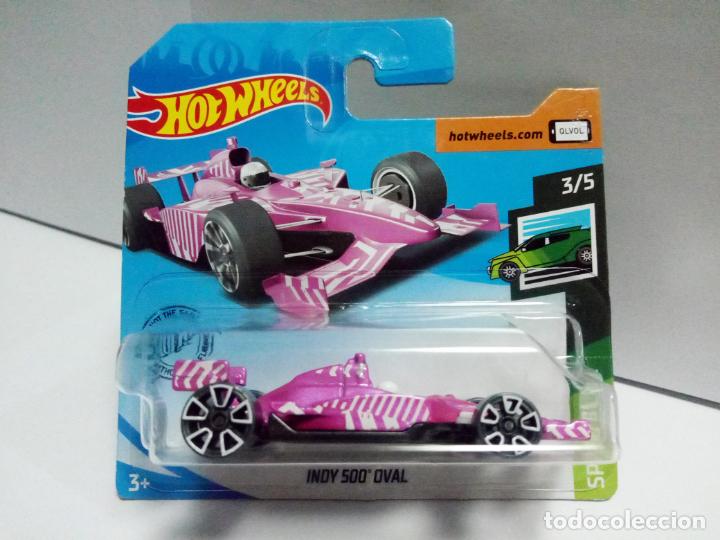 Model cars Hot Wheels: INDY 500 OVAL - HOT WHEELS MATTEL HW SPEED BLUR 3/5 2020 ESCALA 1:64 - COCHE JUGUETE BOLIDO CARRERAS