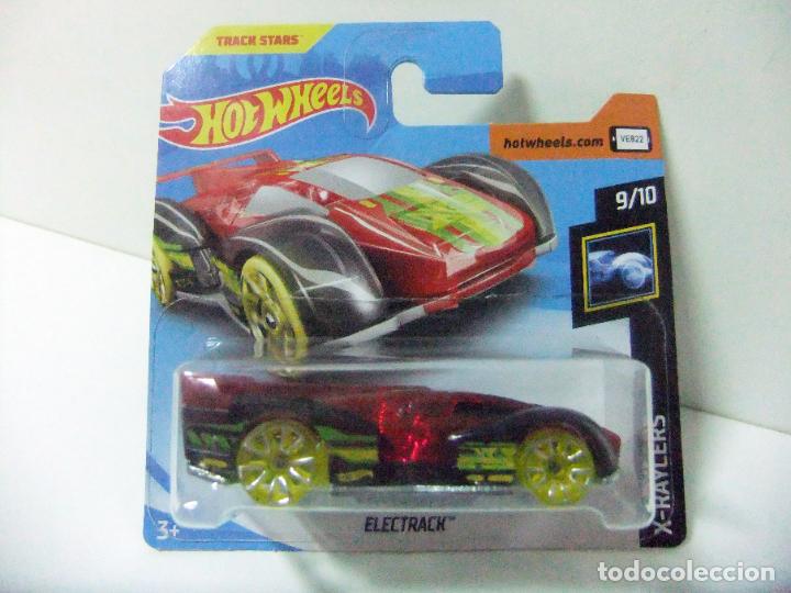 Carros em escala Hot Wheels: ELECTRACK - HOT WHEELS MATTEL X-RAYCERS 9/10 A&Ntilde;O 2018 - ESCALA 1:64 - COCHE AUTO HW TRACK STARS