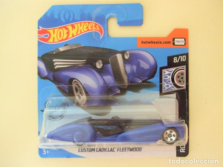 Carros em escala Hot Wheels: CUSTOM CADILLAC FLEETWOOD - HOT WHEELS ROD SQUAD 8/10 2020 ESCALA 1:64 COCHE ROADSTER 1934 ART DECO