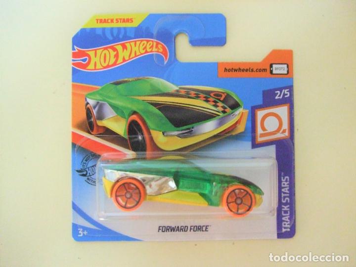 Carros em escala Hot Wheels: FORWARD FORCE - HOT WHEELS MATTEL TRACK STARS 2/5 2020 ESCALA 1:64 - COCHE AUTO JUGUETE