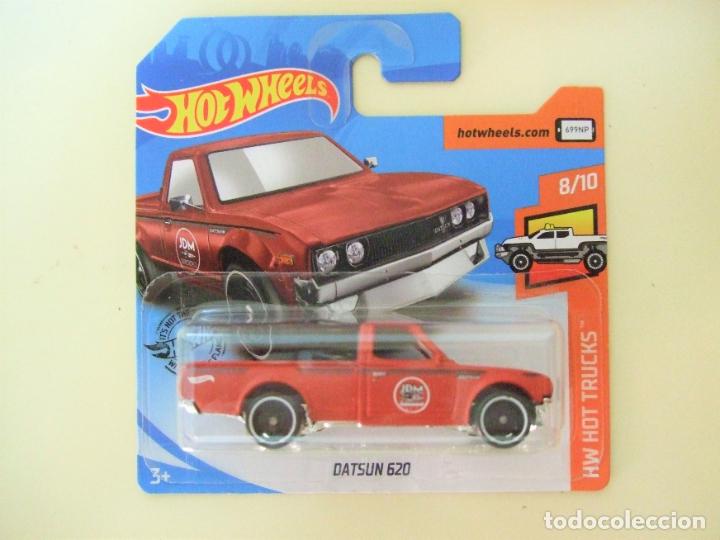 Modellautos Hot Wheels: DATSUN 620 JDM LEGENDS - HOT WHEELS MATTEL HW HOT TRUCKS 8/10 2020 ESCALA 1:64 COCHE PICKUP PICK UP