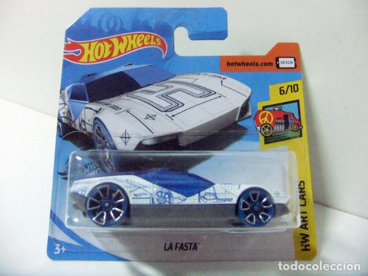 Carros em escala Hot Wheels: LA FASTA - HOT WHEELS MATTEL HW ART CARS 6/10 2020 ESCALA 1:64 - COCHE CAR AUTO JUGUETE ARTE H