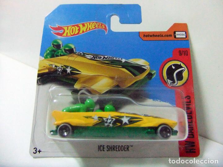 Carros em escala Hot Wheels: ICE SHREDDER - HOT WHEELS MATTEL HW DAREDEVILS 2017 - ESCALA 1:64 COCHE BOBSLEIGH BOBSLED