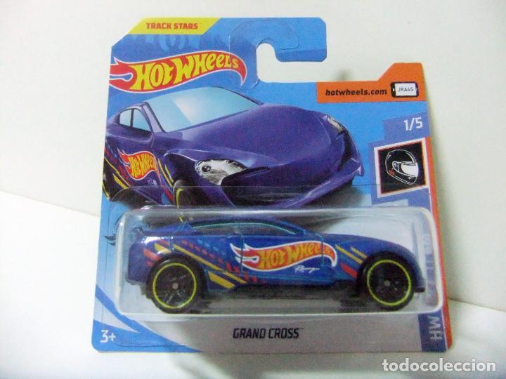Carros em escala Hot Wheels: GRAND CROSS HOT WHEELS MATTEL HW RACE TEAM 1/5 2020 - ESCALA 1:64 COCHE AUTO CROSSOVER TRACK STARS