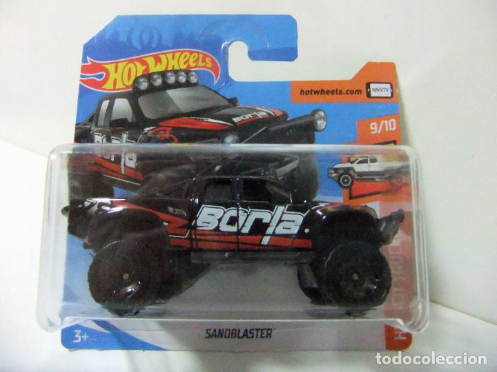 Carros em escala Hot Wheels: SANDBLASTER HOT WHEELS HW HOT TRUCKS 9/10 2020 - ESCALA 1:64 COCHE FORD TODOTERRENO PICKUP BORLA