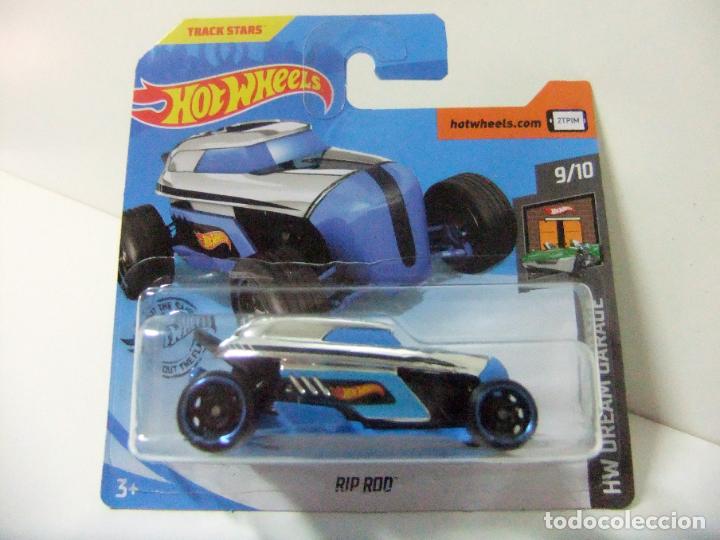 Carros em escala Hot Wheels: RIP ROD - HOT WHEELS MATTEL HW DREAM GARAGE 9/10 2020 ESCALA 1:64 - COCHE AUTO TRACK STARS CUSTOM
