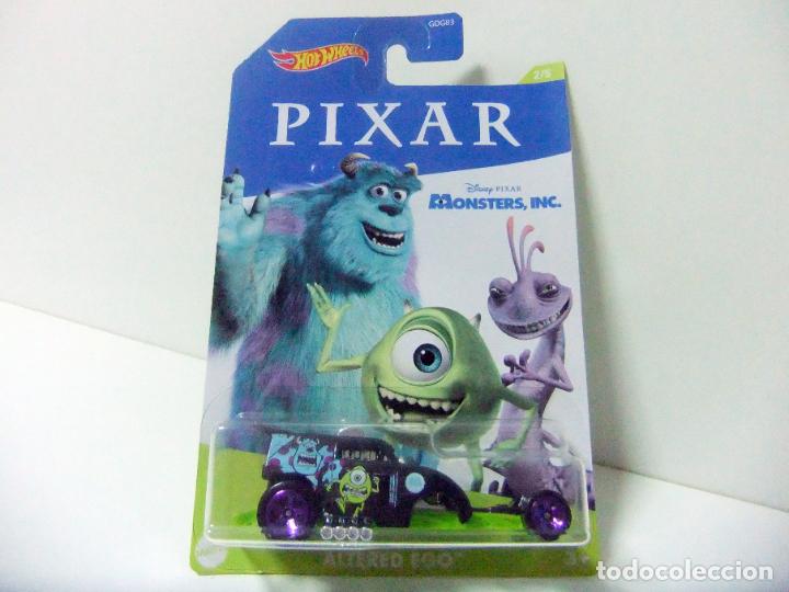 Carros em escala Hot Wheels: ALTERED EGO - HOT WHEELS PIXAR SERIES 2020 2/5 - DISNEY MONSTERS INC. ESCALA 1:64 - COCHE MONSTRUOS