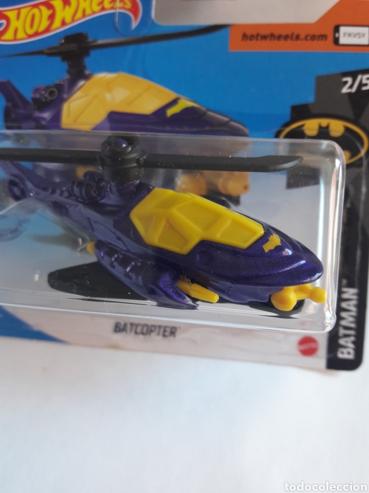 Coches a escala Hot Wheels: HOT WHEELS BATMAN BATCOPTER - Foto 2