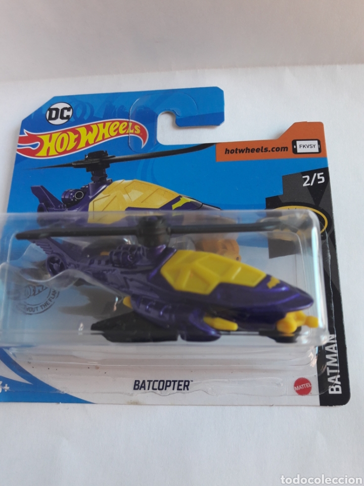Coches a escala Hot Wheels: HOT WHEELS BATMAN BATCOPTER - Foto 1