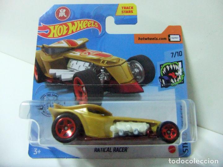 Model cars Hot Wheels: RATICAL RACER - HOT WHEELS MATTEL STREET BEASTS 2020 7/10 ESCALA 1:64 COCHE ANIMAL TRACK STARS