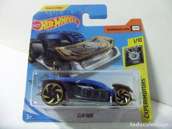 Carros em escala Hot Wheels: CLIP ROD - HOT WHEELS MATTEL HW EXPERIMOTORS 2020 1/10 ESCALA 1:64 - COCHE AUTO JUGUETE TRACK STARS