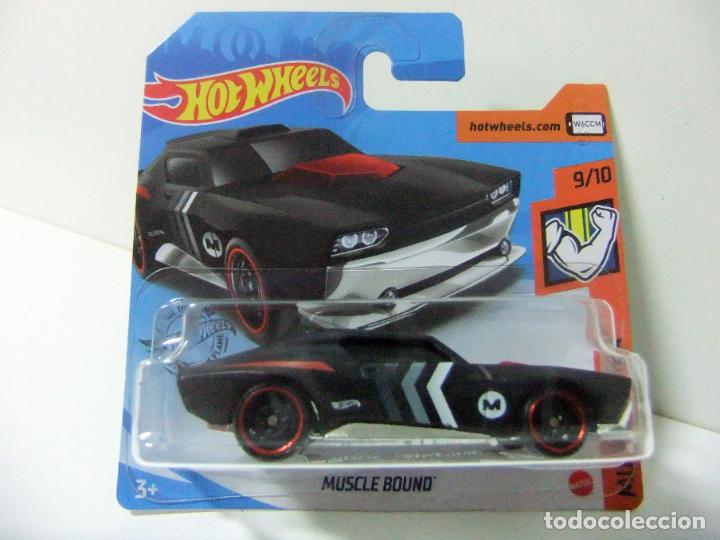Carros em escala Hot Wheels: MUSCLE BOUND - HOT WHEELS MATTEL MUSCLE MANIA 2020 - ESCALA 1:64 - COCHE CAR AUTO MINIATURA JUGUETE