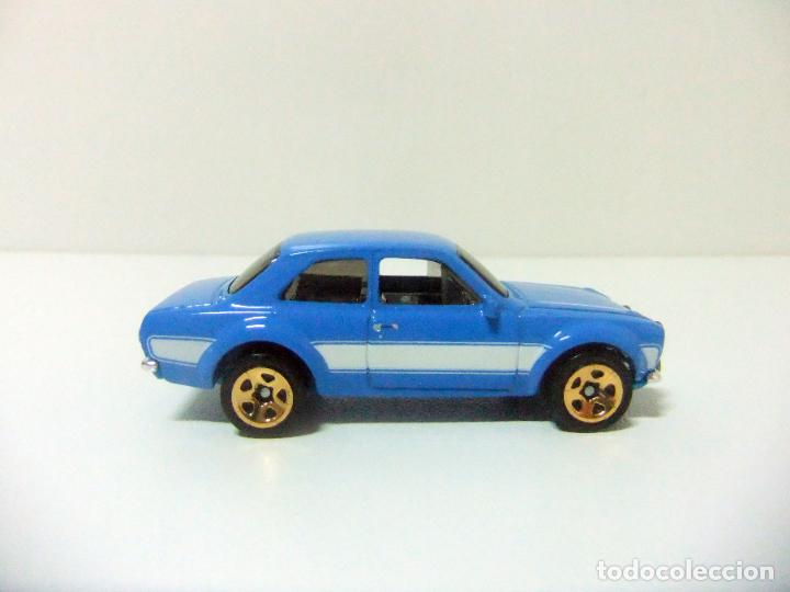 Coches a escala Hot Wheels: &acute;70 FORD ESCORT RS1600 HOT WHEELS MATTEL FAST & FURIOUS 5-PACK 2019 ESCALA 1:64 COCHE RS 1600 1970