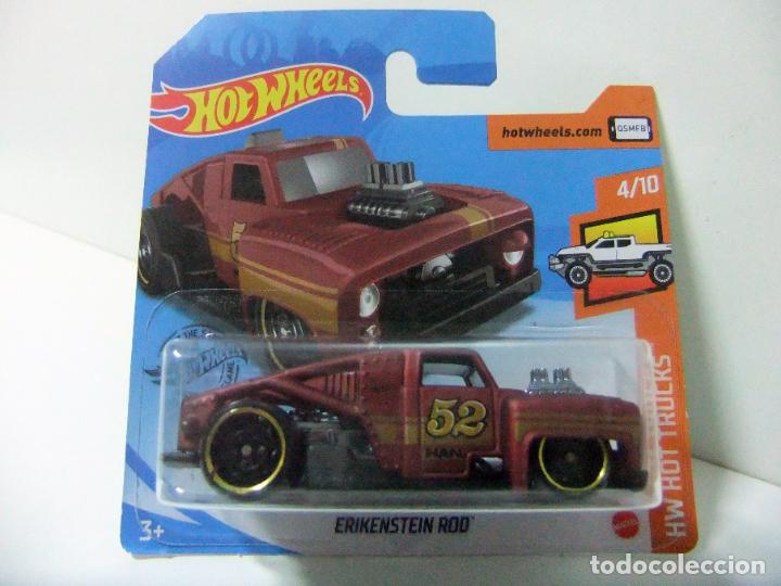 Coches a escala Hot Wheels: ERIKENSTEIN ROD - HOT WHEELS MATTEL HW HOT TRUCKS 4/10 2020 - ESCALA 1:64 COCHE CAMI&Oacute;N HAN #52