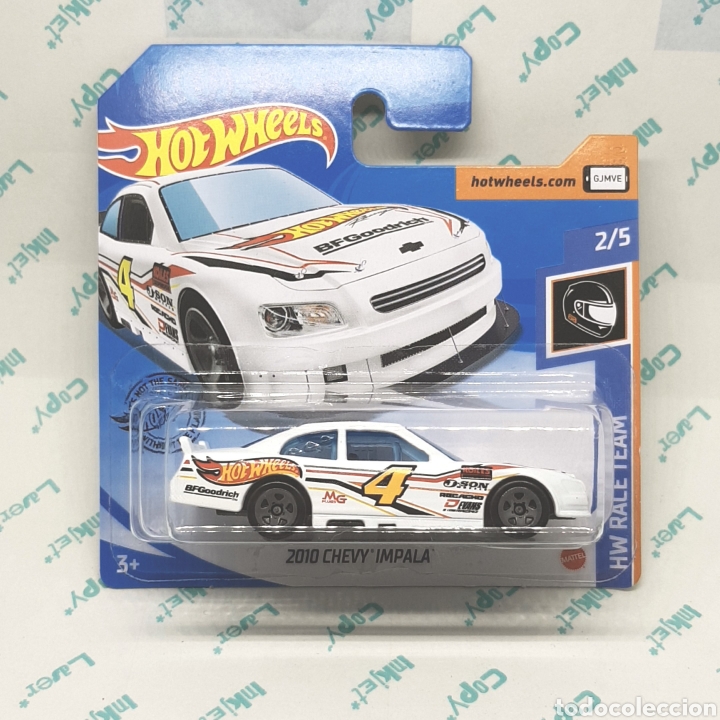 Voitures miniatures Hot Wheels: (ETB) HOT WHEELS: 2010 CHEVY IMPALA. 2/5. HW RACE TEAM