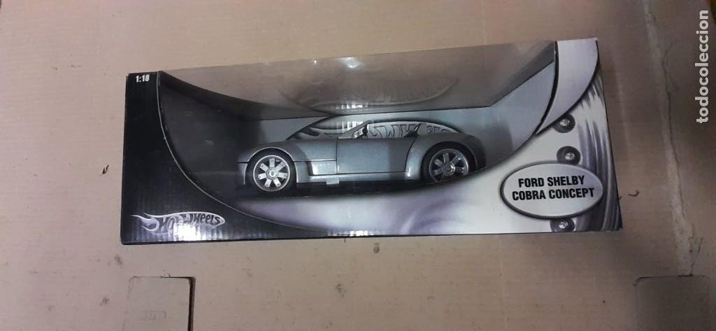 Carros em escala Hot Wheels: SET HOT WHEELS FORD SHLEBY COBRA CONCEPT ESCALA 1/18 NUEVO EN CAJA