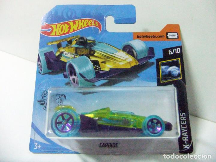 Auto in scala Hot Wheels: CARBIDE - HOT WHEELS MATTEL HW X-RAYCERS 6/10 A&Ntilde;O 2019 ESCALA 1:64 - COCHE AUTOM&Oacute;VIL JUGUETE