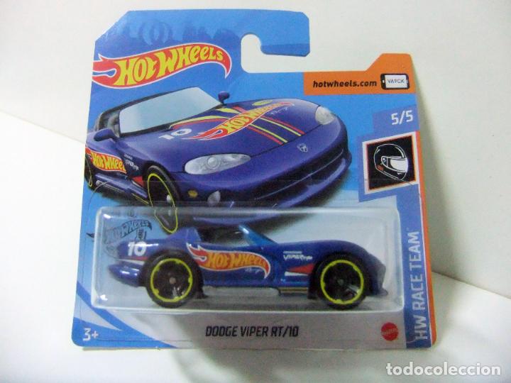 Carros em escala Hot Wheels: DODGE VIPER RT/10 HOT WHEELS MATTEL HW RACE TEAM 5/5 2020 TREASURE T-HUNT ESCALA 1:64 COCHE JUGUETE