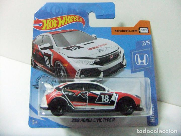 Auto in scala Hot Wheels: 2018 HONDA CIVIC TYPE R - HOT WHEELS MATTEL HONDA 2/5 2020 - ESCALA 1:64 -COCHE AUTO JUGUETE HW &acute;18