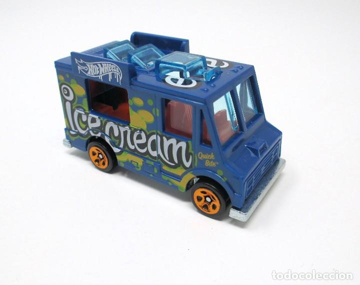 Coches a escala Hot Wheels: Veh&iacute;culo de Hot Wheels - Hotwheels - Quick Bite Ice Cream - Malasia 2017