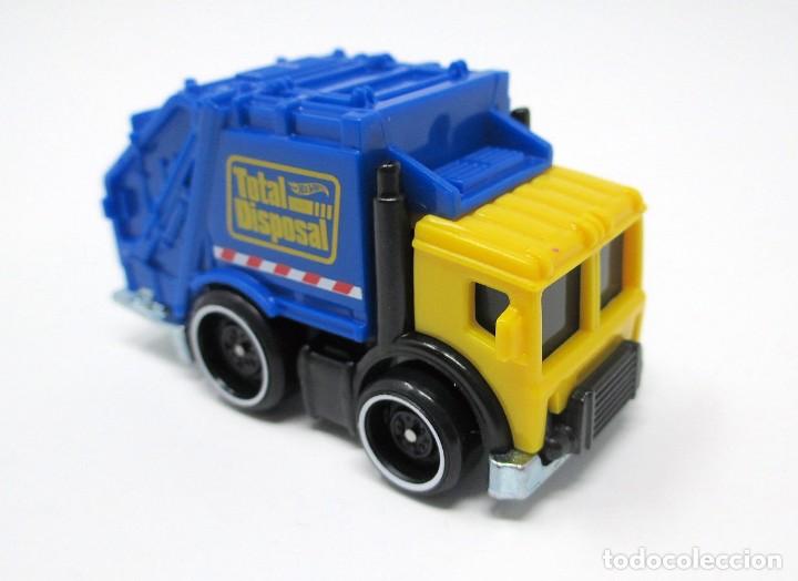 Voitures miniatures Hot Wheels: Cami&oacute;n de Hot Wheels - Hotwheels - Total Disposal - Malasia 2019